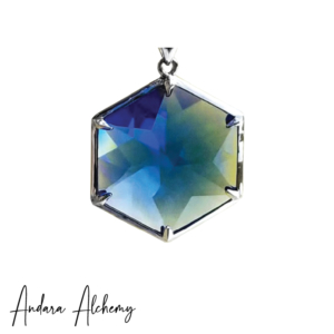 Azure Elysium - Small Sacred Flower of Life