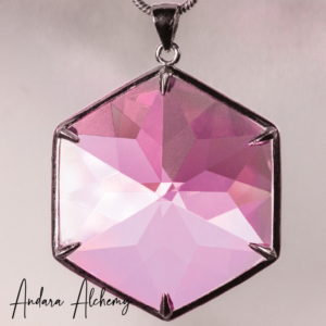 HGW Pink - Large Sacred Flower of Life Andara