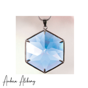 Mutable Sovereign Amethyst - Small Sacred Flower of Life