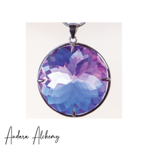 Sovereign Amethyst - Small Radiant Heart Andara